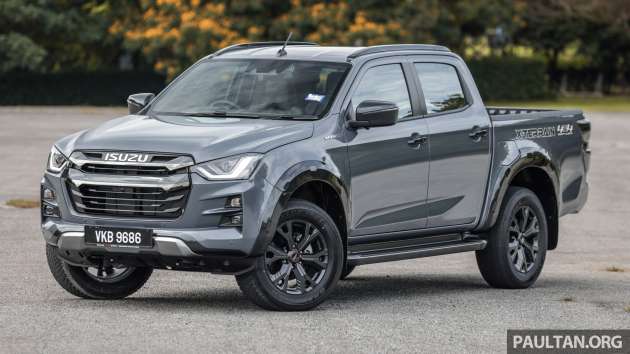 2023 Isuzu D-Max range updated in Malaysia – revised styling, equipment; from RM95k-RM151k on-the-road