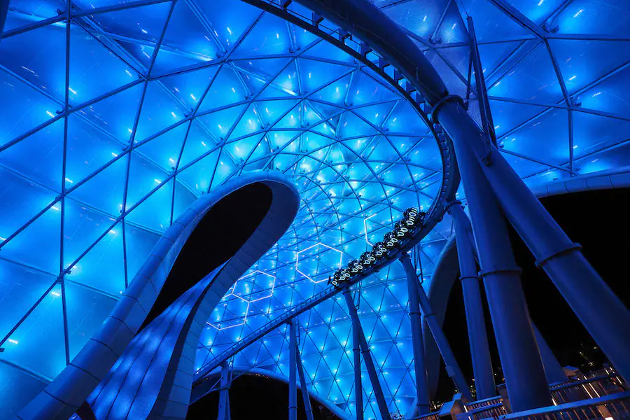 TRON Lightcycle Run at Disney World: Opening Date, Preview Info, On-Ride Video & Photos