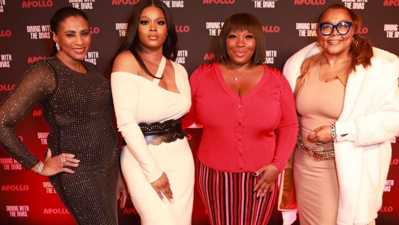 The Apollo Theater’s Eating with The Divas Charity Luncheon That includes Veronica Webb in Sergio Hudson, Claire Sulmers in Hanifa, Kamilah Forbes in Egnacio, and More!