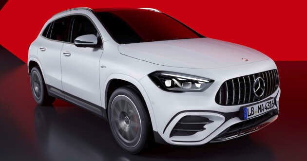 2023 Mercedes-AMG GLA35 4Matic, GLB35 4Matic facelifts – 306 PS/400 Nm, 250 km/h, latest MBUX