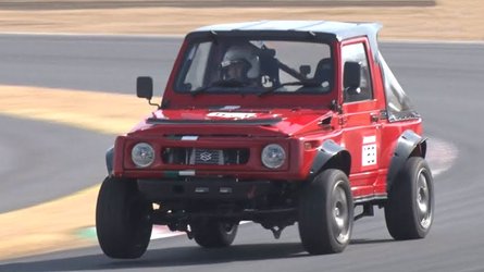 Watch Track-Spec Suzuki Jimny Set Tsukuba Ablaze In Time Attack Lap