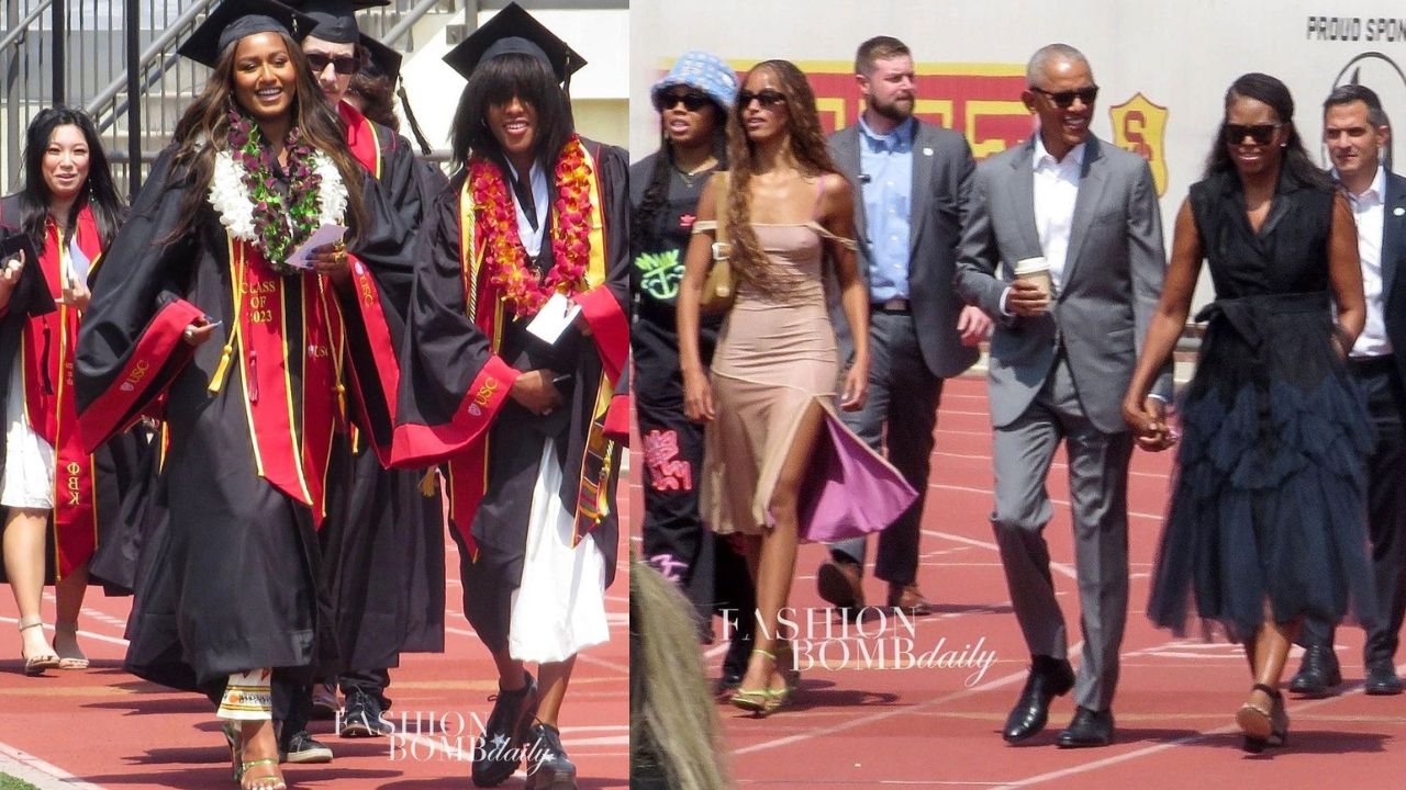 The Obama Family members Produced a Sartorial Entrance at Sasha Obama’s USC Graduation