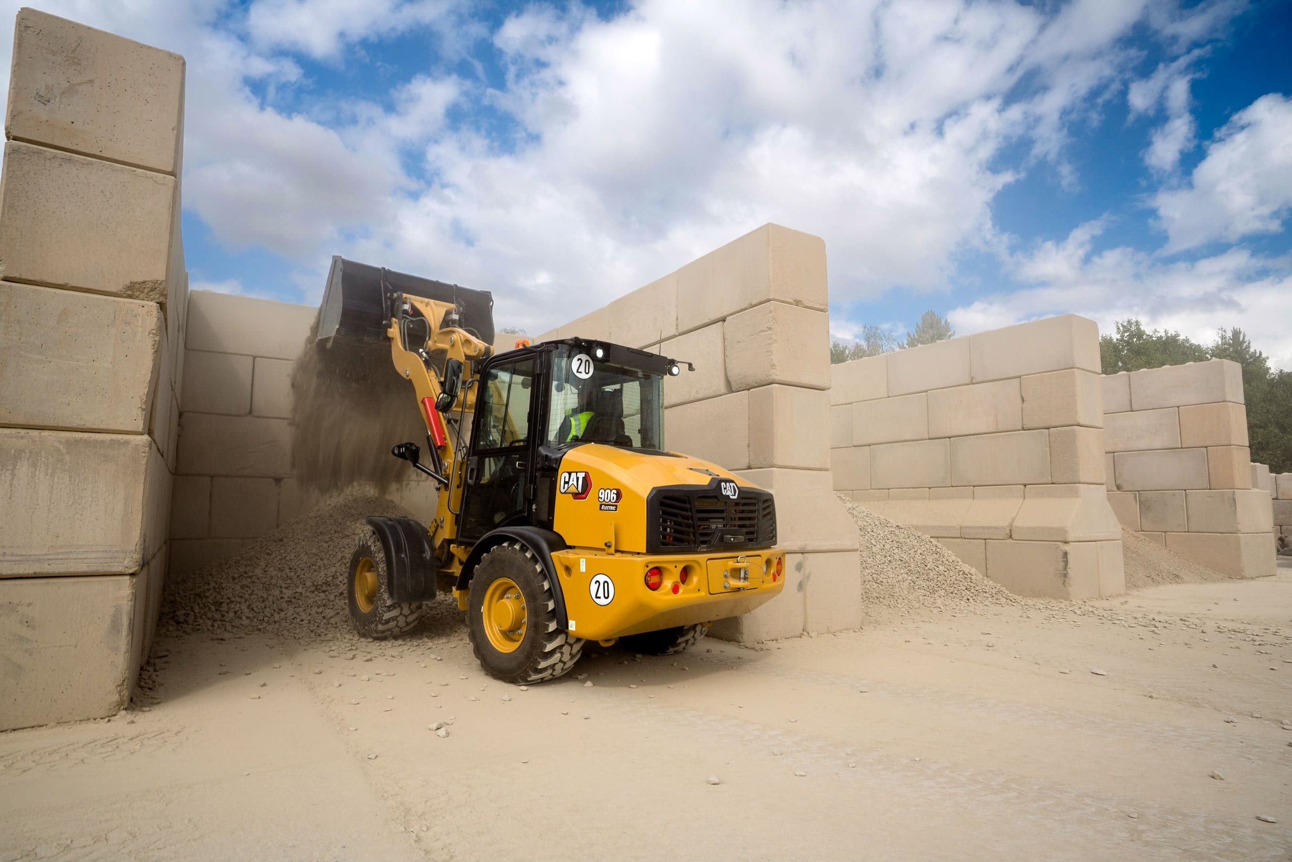 Mecalac unveils eS1000 Electric Swing Loader