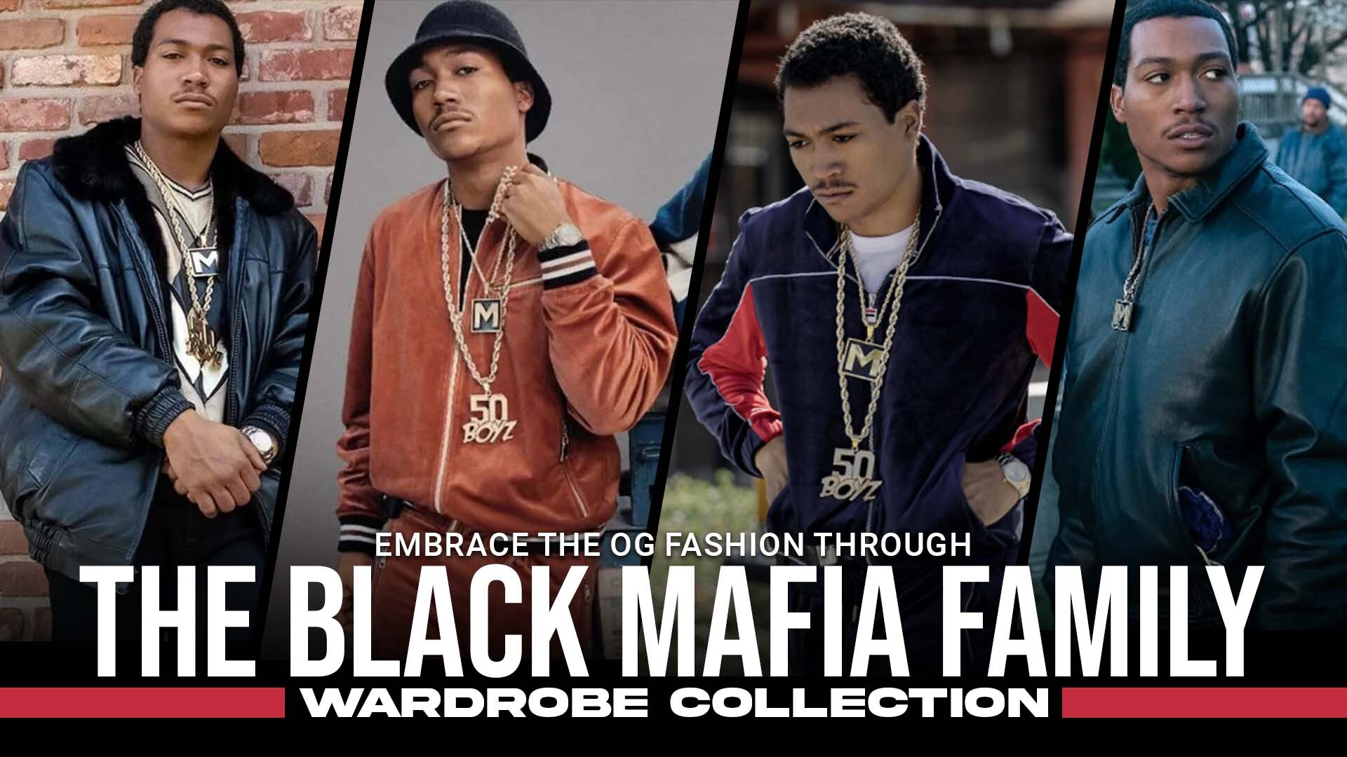 Embrace The OG Fashion Through The Black Mafia Family Wardrobe Collection