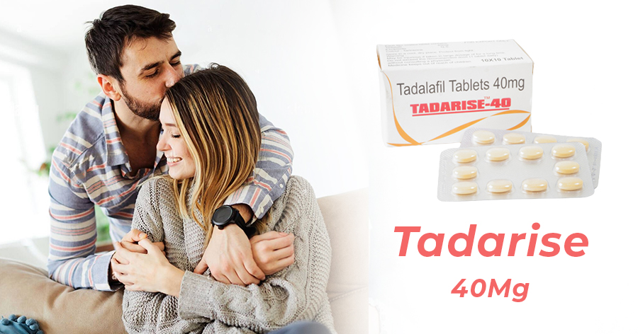 Tadarise 40 Mg (Tadalafil) Tablets Online for ED Treatment