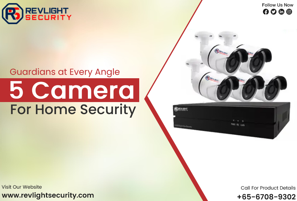 Guardians at Every Angle: The Power of a 6 Camera Home Security System