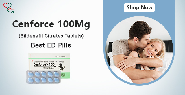 The Use Of Cenforce 100 Mg Helps Develop Erections