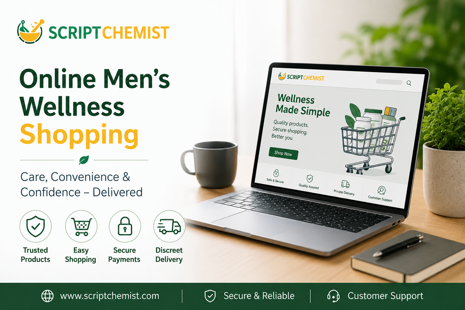 Online Men’s Wellness Shopping: How to Spot an Unreliable Seller